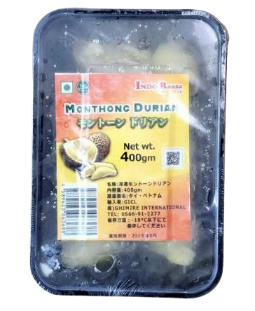 インドラサ 冷凍モントーンドリアン 400G
