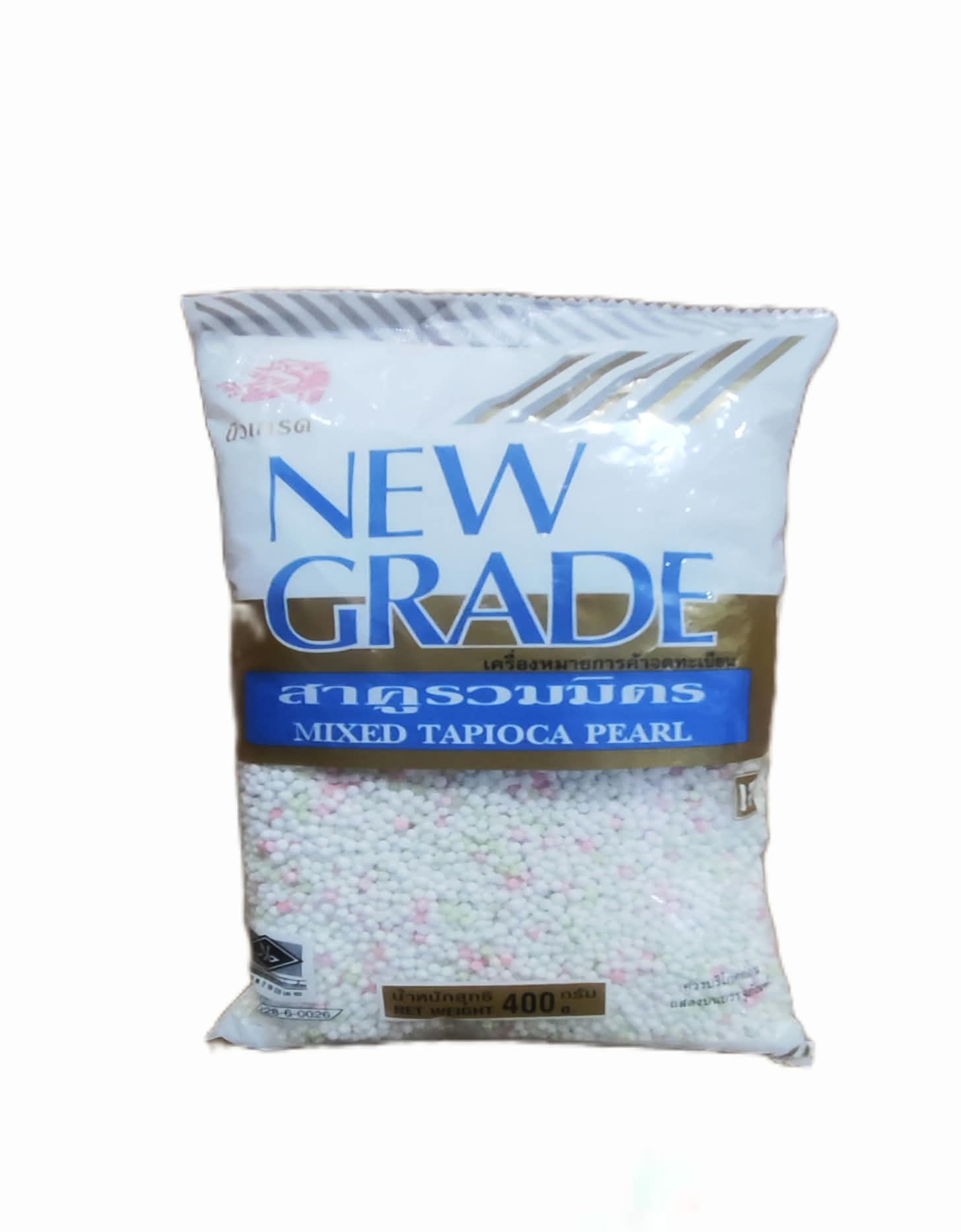 ニューグレイド タピオカパールミックス 400G