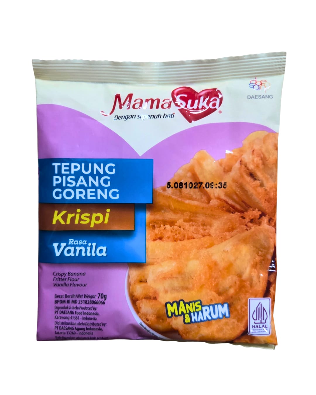 ママスカ バナナ揚げ粉 70G