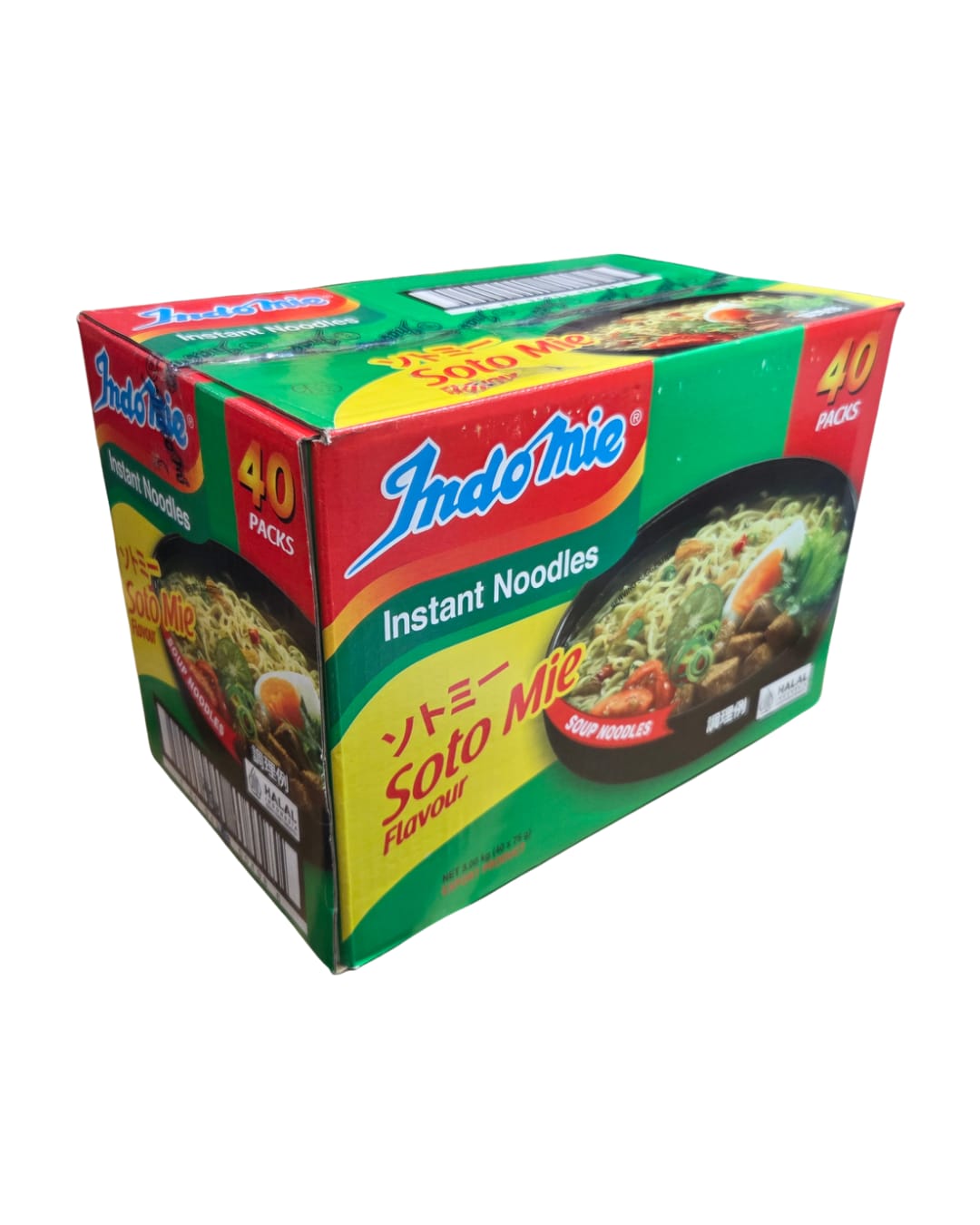 INDOMIE RASA SOTO MIE 75G 40PCS