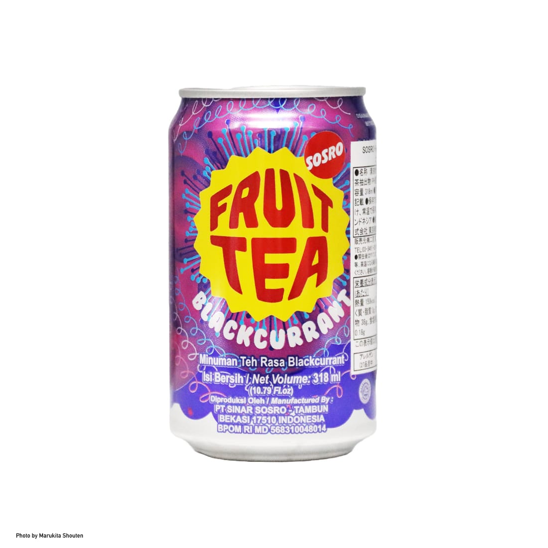 ソスロ フルーツティー カシス味 318ML