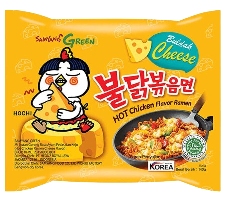 サムヤン ブルダック チーズ味炒め麺 140G