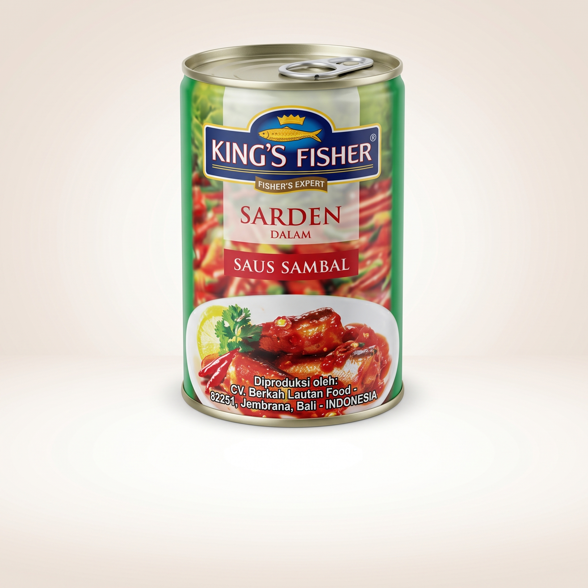 キングフィッシャー イワシ缶詰 チリソース味 155G