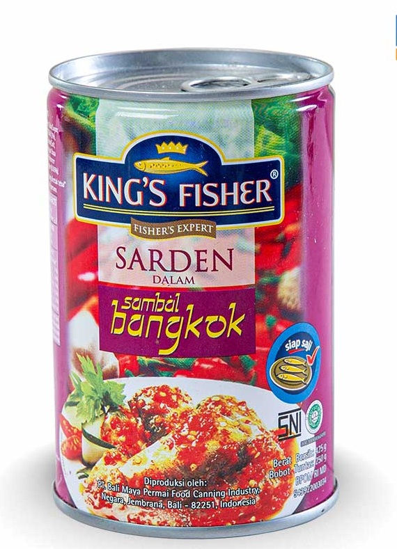キングフィッシャー イワシ缶詰 バンコク風チリソース 155G