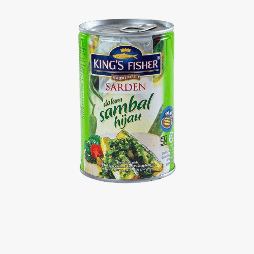 キングフィッシャー イワシ缶詰 グリーンチリ味 155G