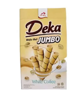 デカ  ワッフルロール ジャンボ ホワイトチョコレート 280G