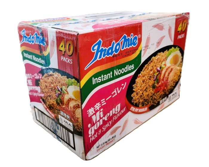 インドミー 激辛焼きそば 80G 40袋