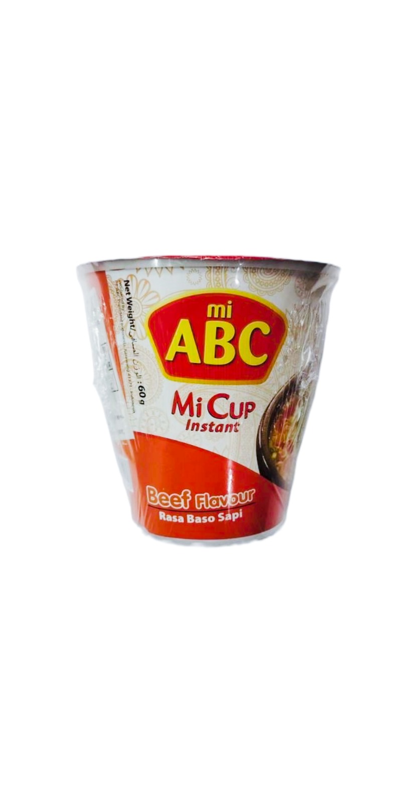 ABC カップ麺 ビーフミートボール味 60G