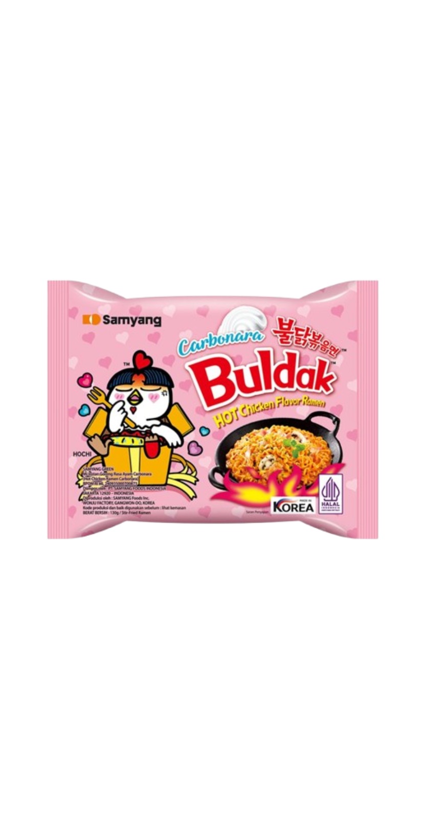 サムヤン ブルダック カルボナーラ味炒め麺 130G