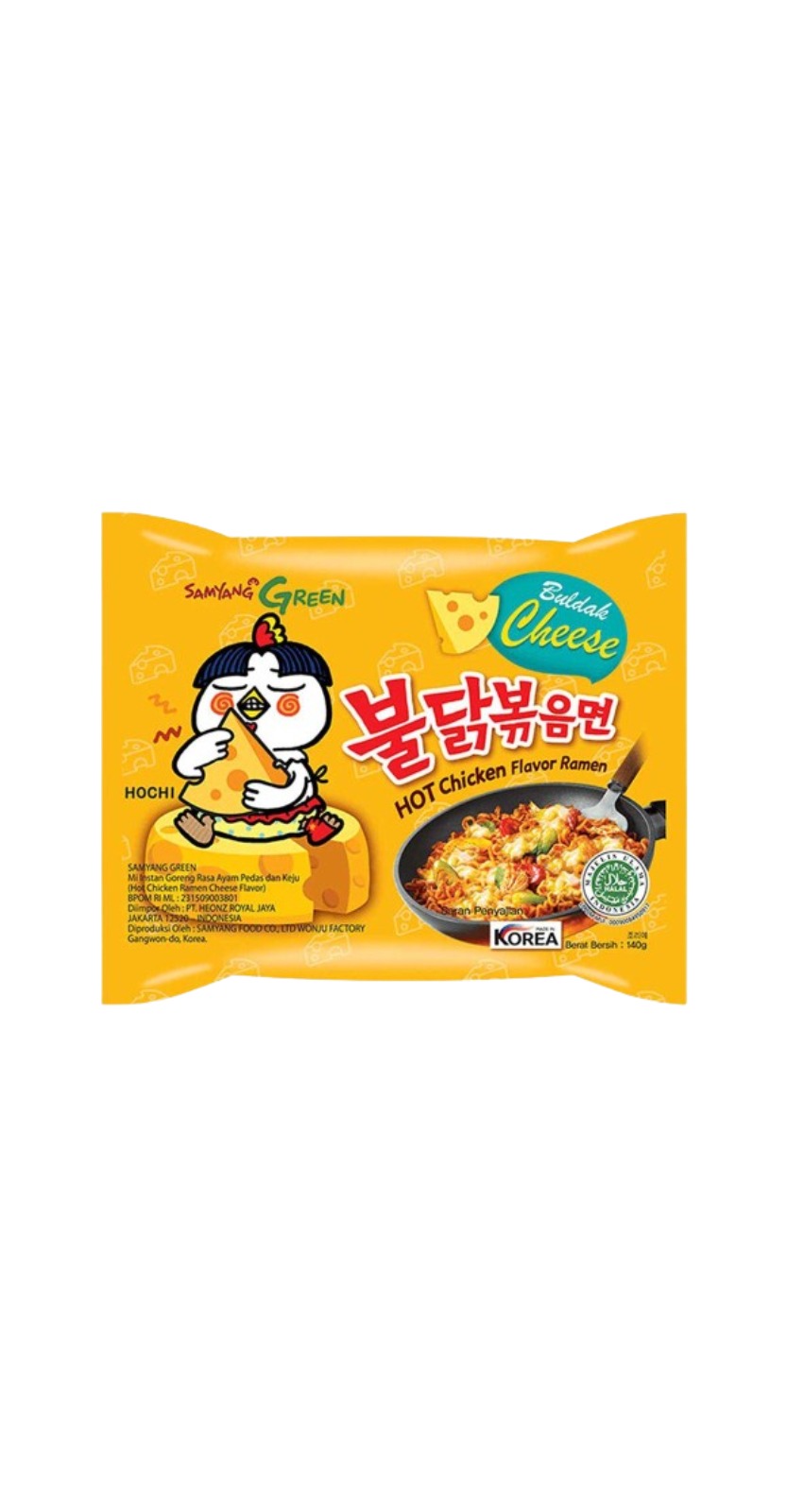 サムヤン ブルダック チーズ味炒め麺 140G