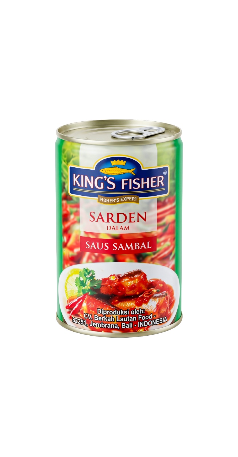 キングフィッシャー イワシ缶詰 チリソース味 155G