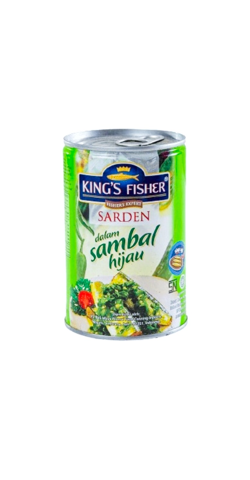 キングフィッシャー イワシ缶詰 グリーンチリ味 155G