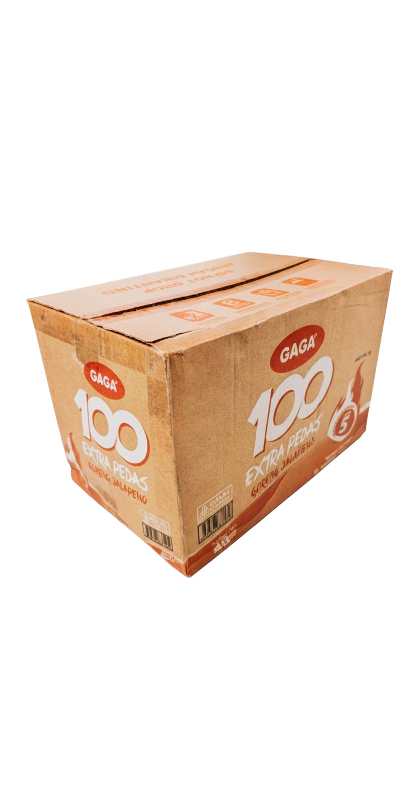 ガガ100 ハラペーニョ激辛焼きそば 85G 40袋