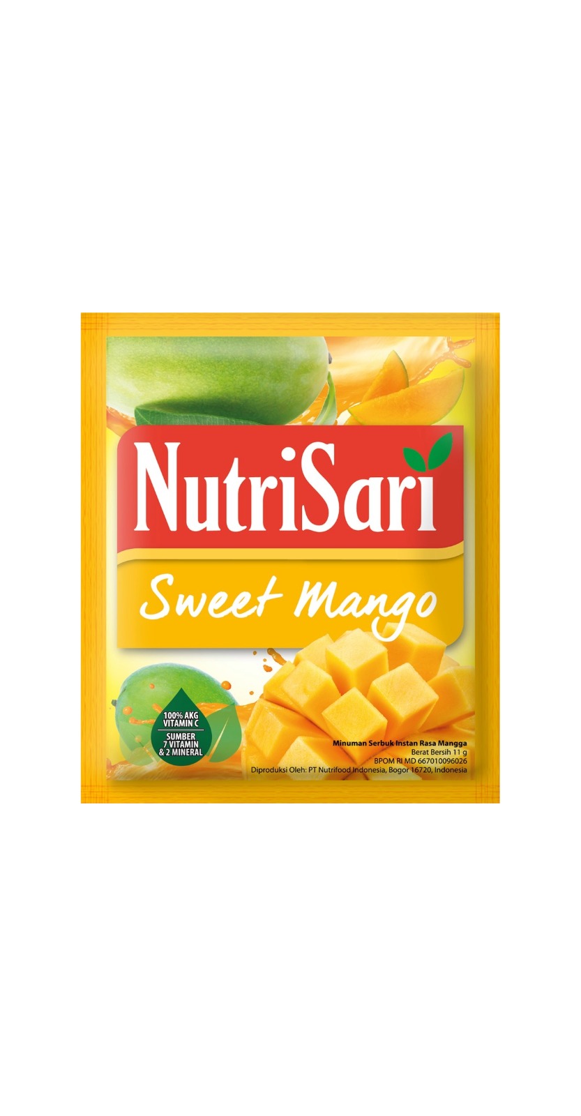 ヌトリサリ スイートマンゴー味 11G
