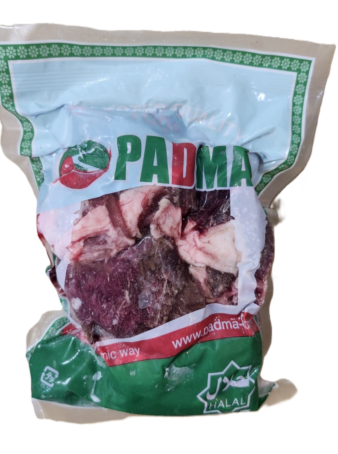 パドマ 冷凍骨つき牛肉カット 1KG